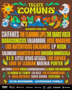 Tecate comuna 2026 line up